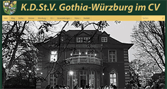 Desktop Screenshot of gothia-wuerzburg.de